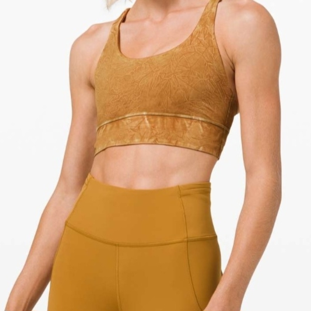 Women's Gold Sports Bra